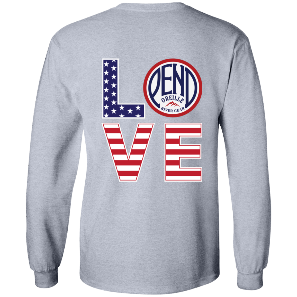 L.O.V.E. Pend (on Back) Long Sleeve