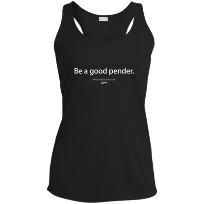 Be a Good Pender - Womens Racerback