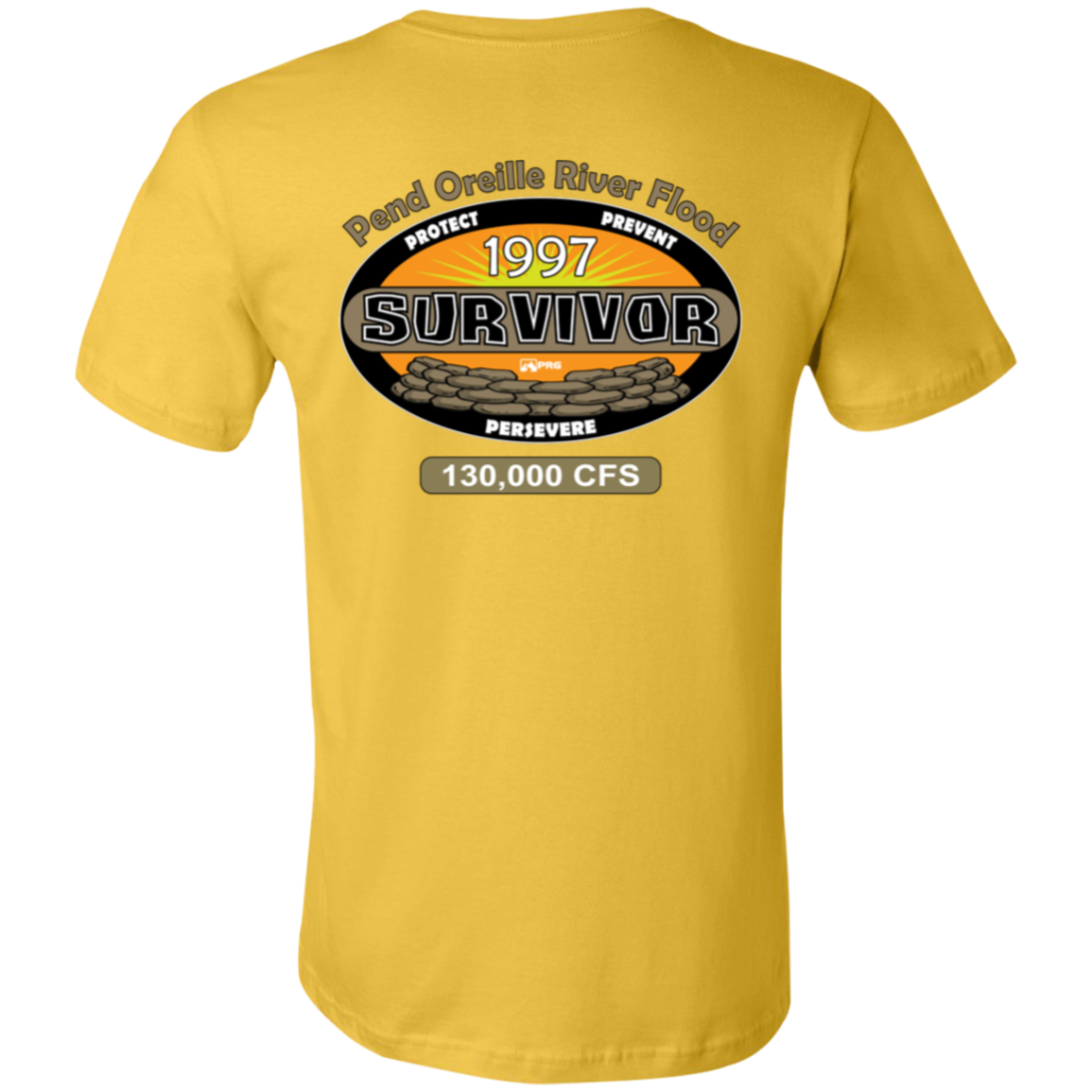 Flood Survivor 1997 (Front & Back) - Shirt