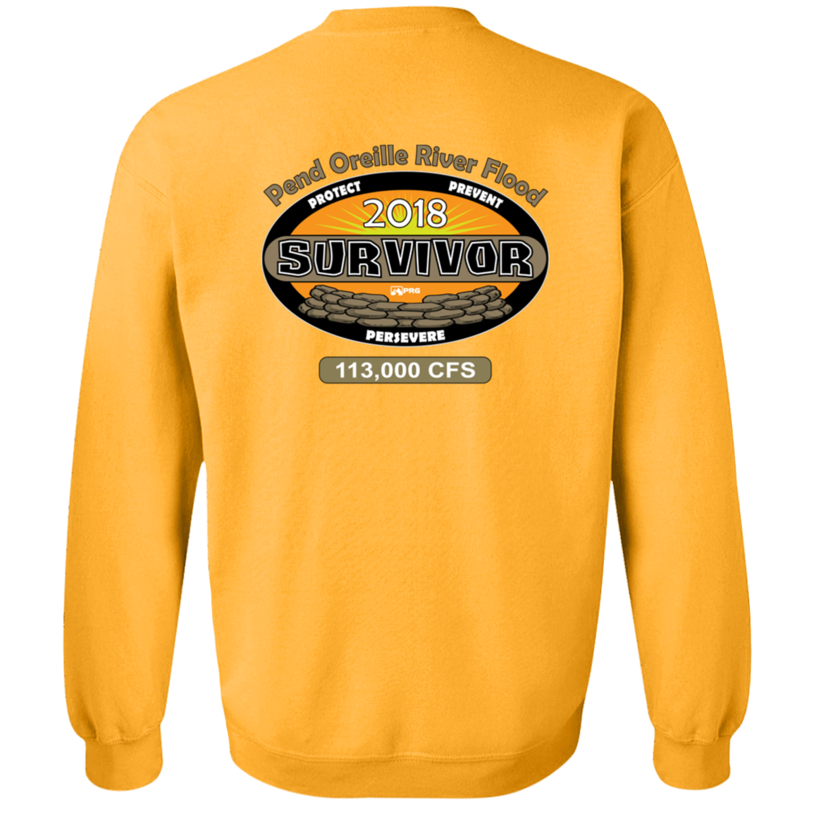 Flood Survivor 2018 (Front & Back) - Sweatshirt