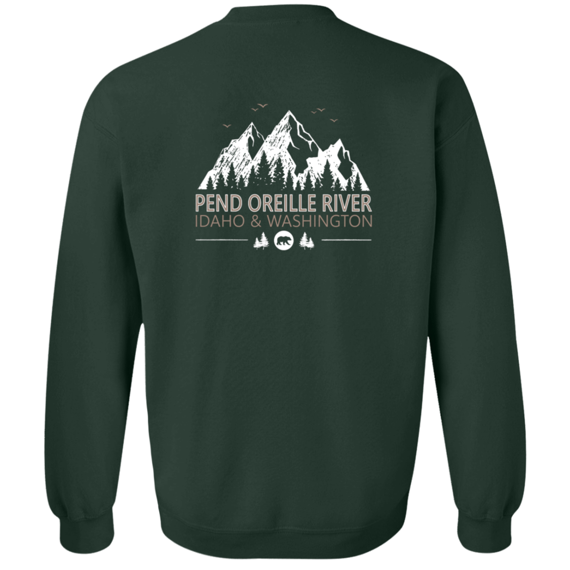 Mountain View (Front & Back) - Sweatshirt