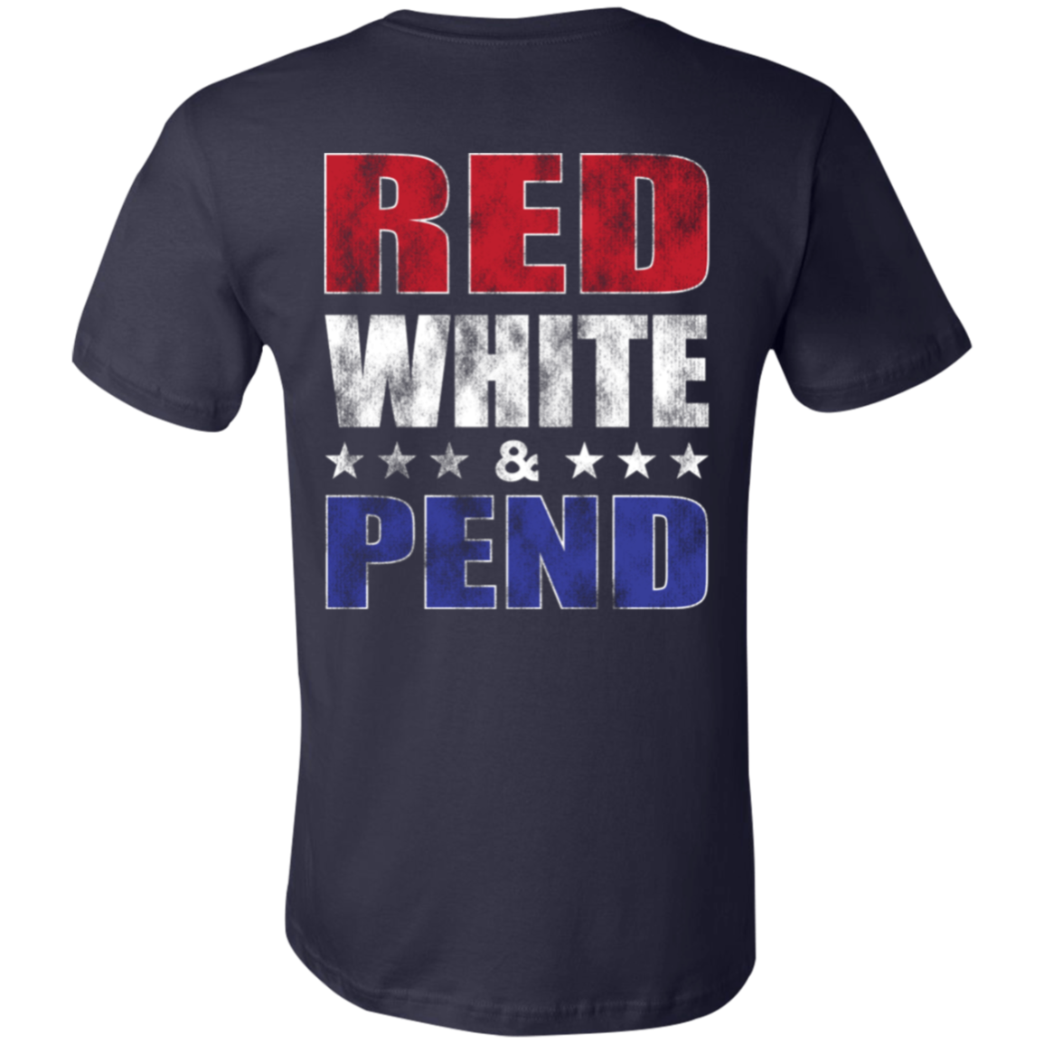 Red White & Pend (on Back) Shirt