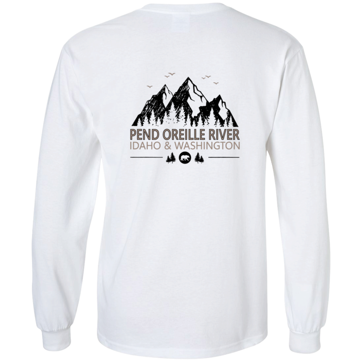Mountain View (Front & Back) - Long Sleeve