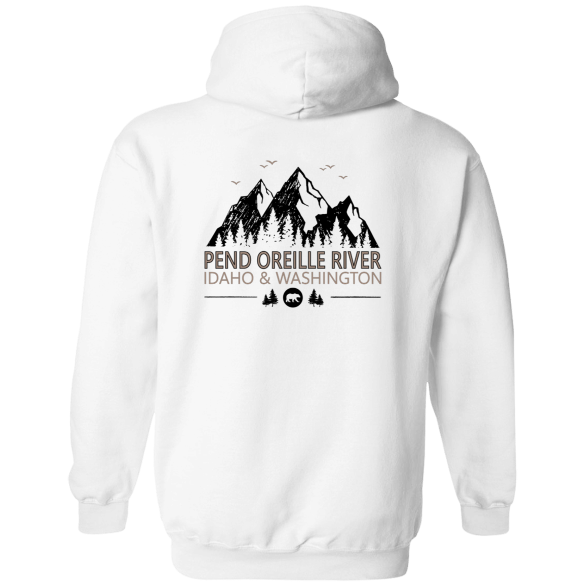 Mountain View (Front & Back) - Hoodie
