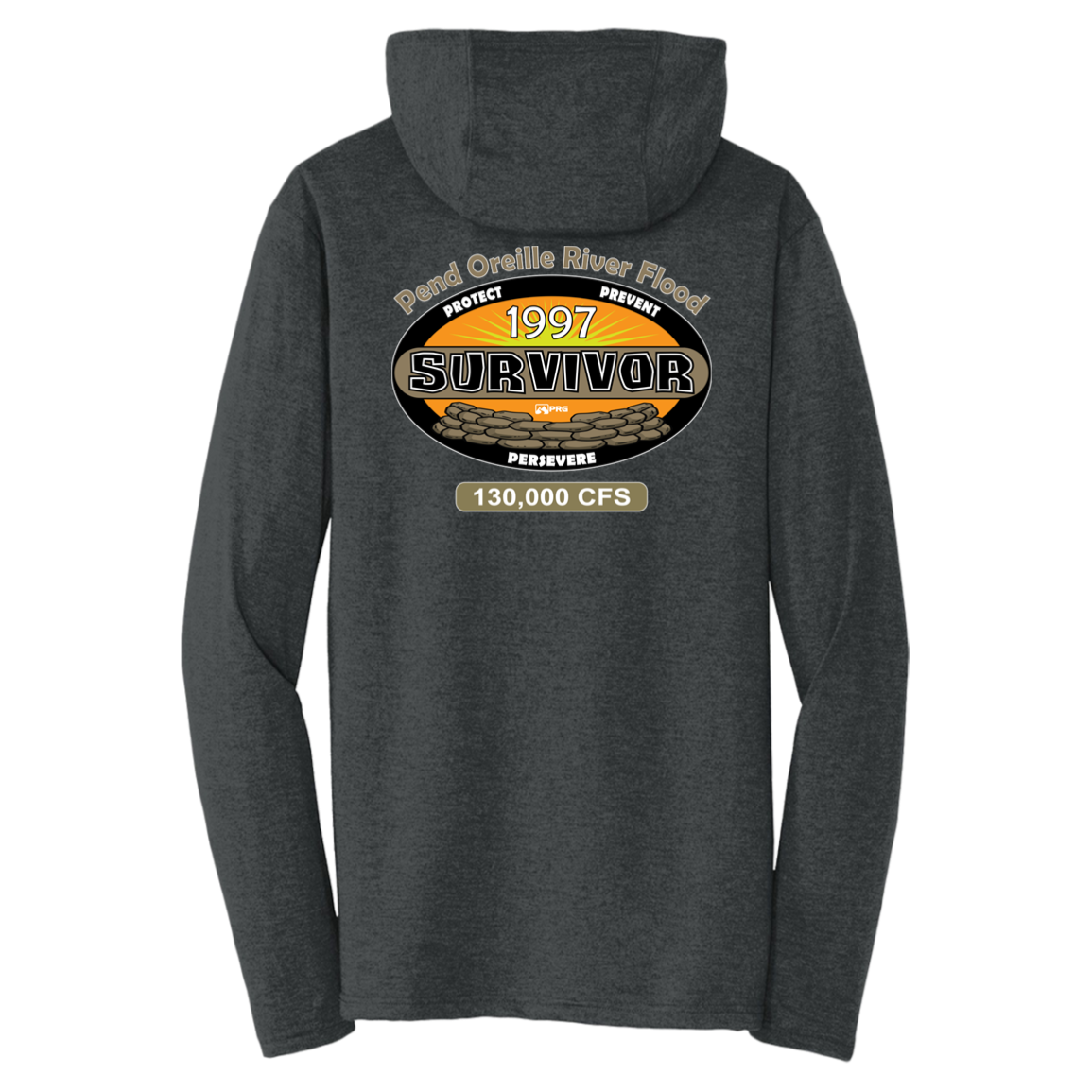 Flood Survivor 1997 (Front & Back) - Shirt Hoodie