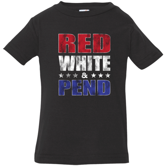Red White & Pend Infant Shirt