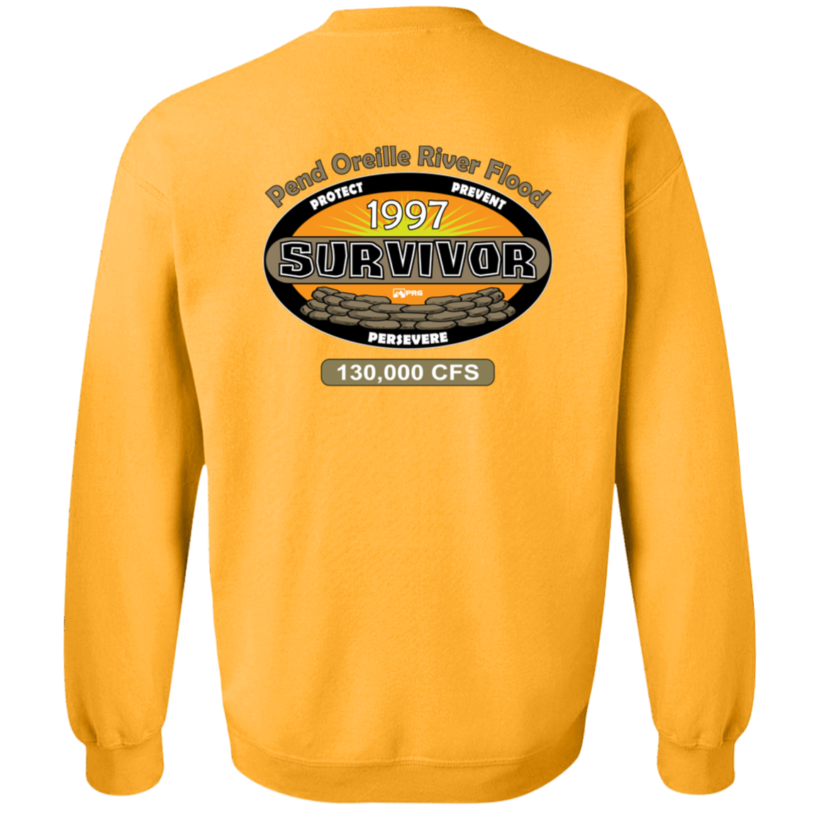 Flood Survivor 1997 (Front & Back) - Sweatshirt