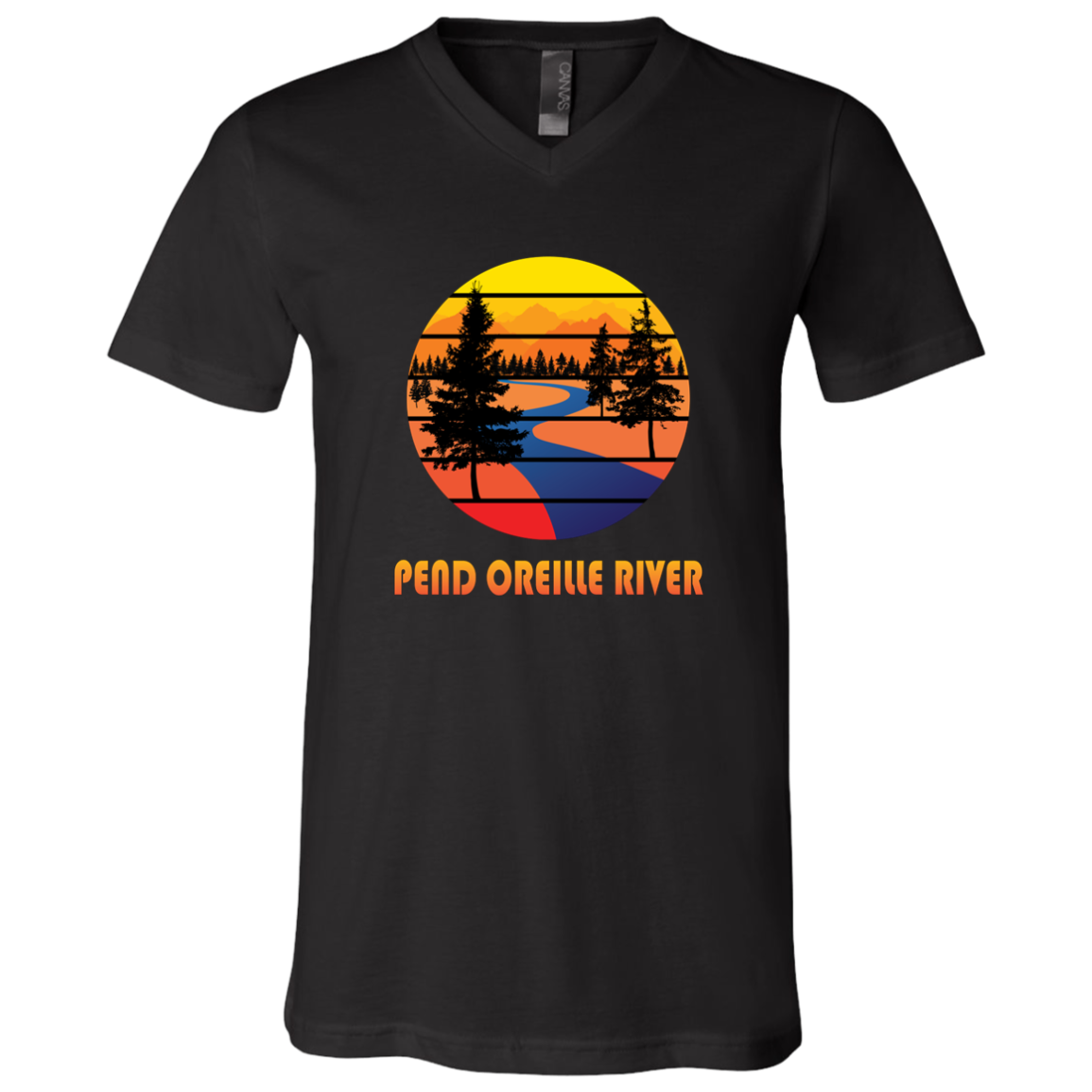 Scenic Retro - V-Neck