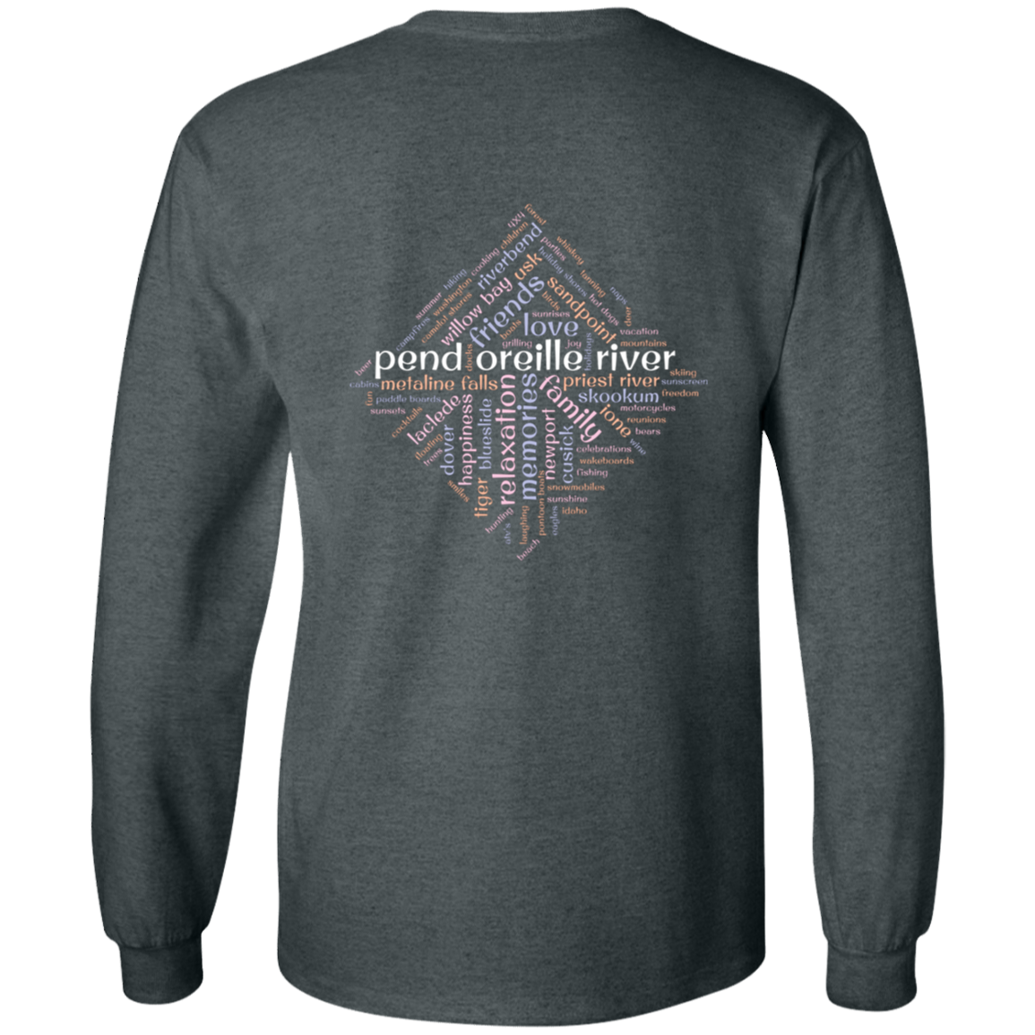 Word Cloud (Front & Back) - Long Sleeve
