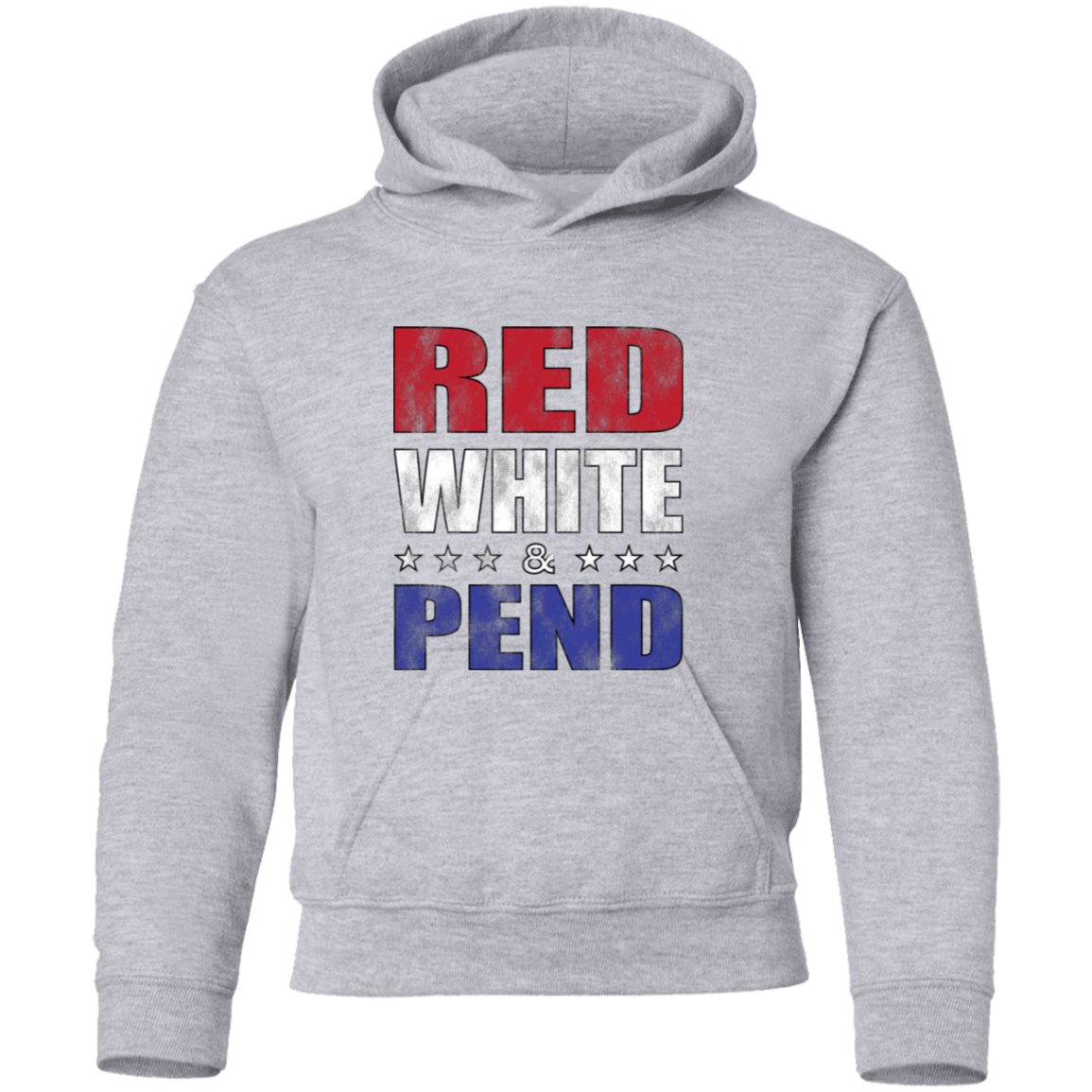 Red White & Pend Youth Hoodie