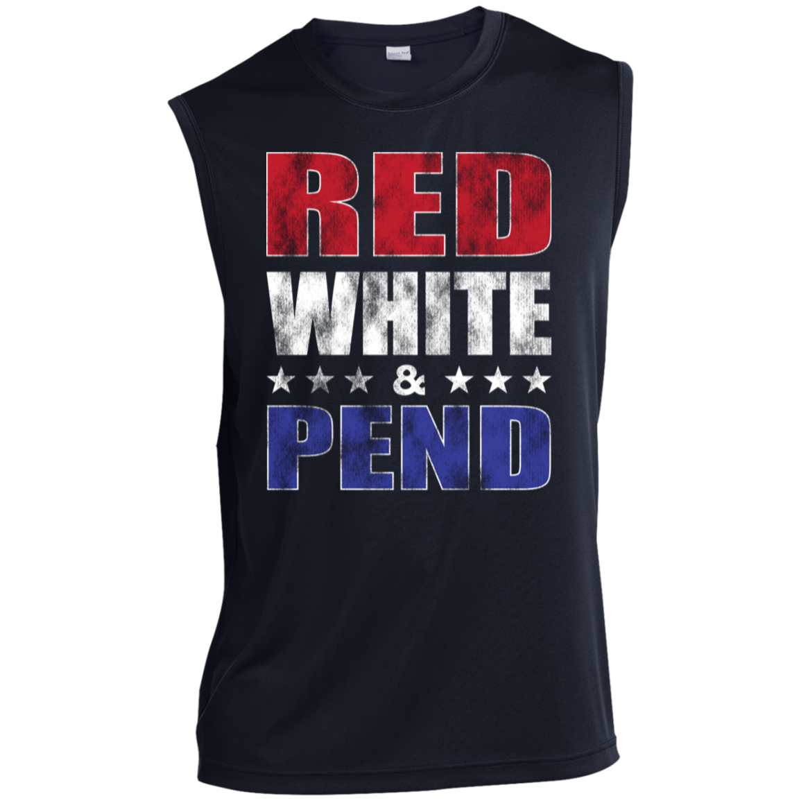 Red White & Pend Sleeveless