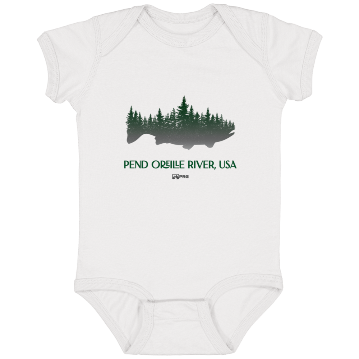 Forests & Fish - Infant Onesie