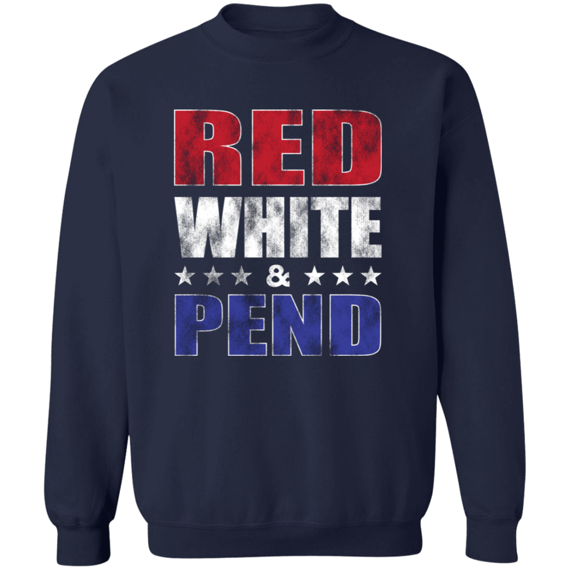 Red White & Pend Sweatshirt