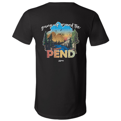 Around the Pend (Front & Back) - V-Neck