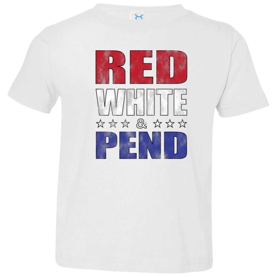 Red White & Pend Toddler Shirt