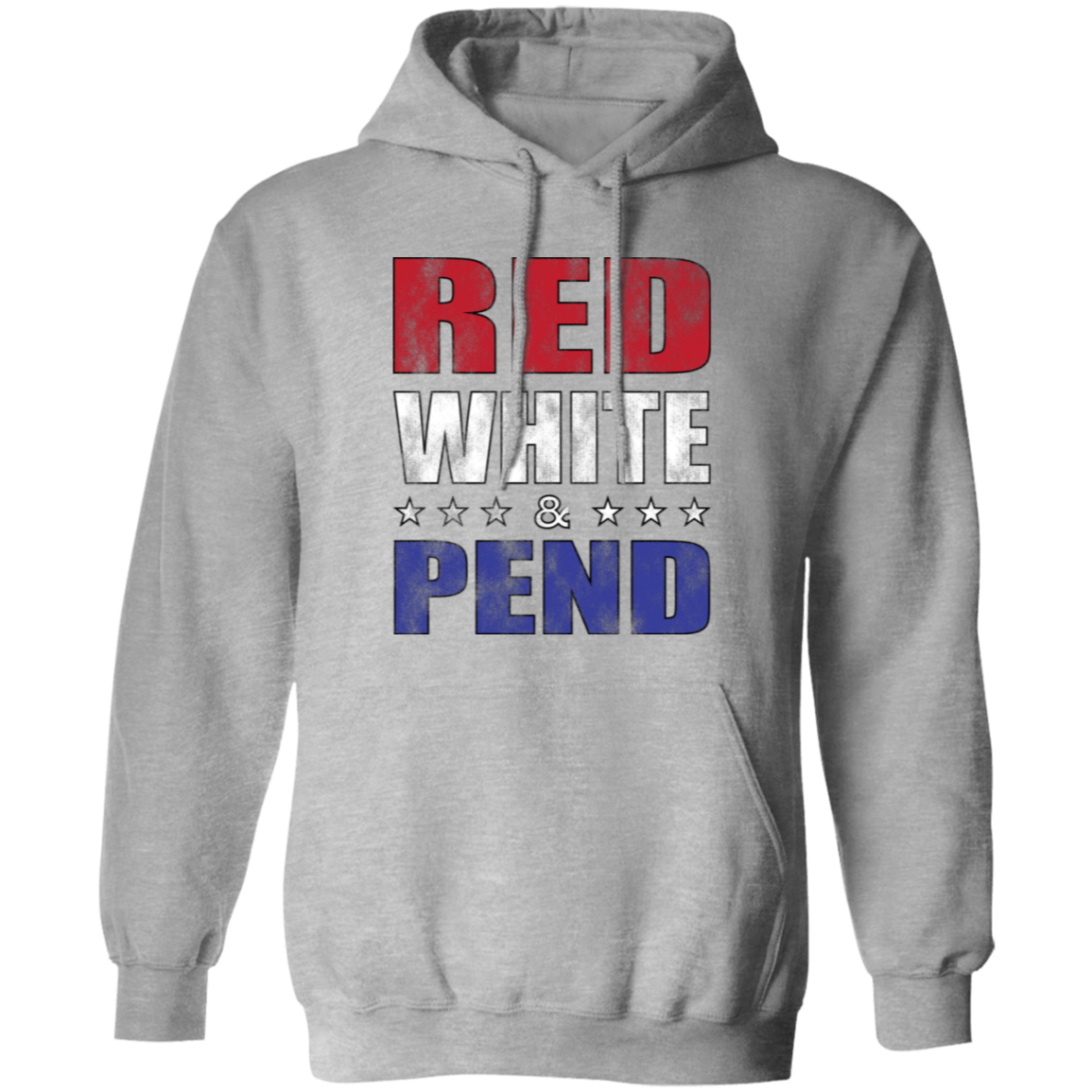 Red White & Pend Hoodie