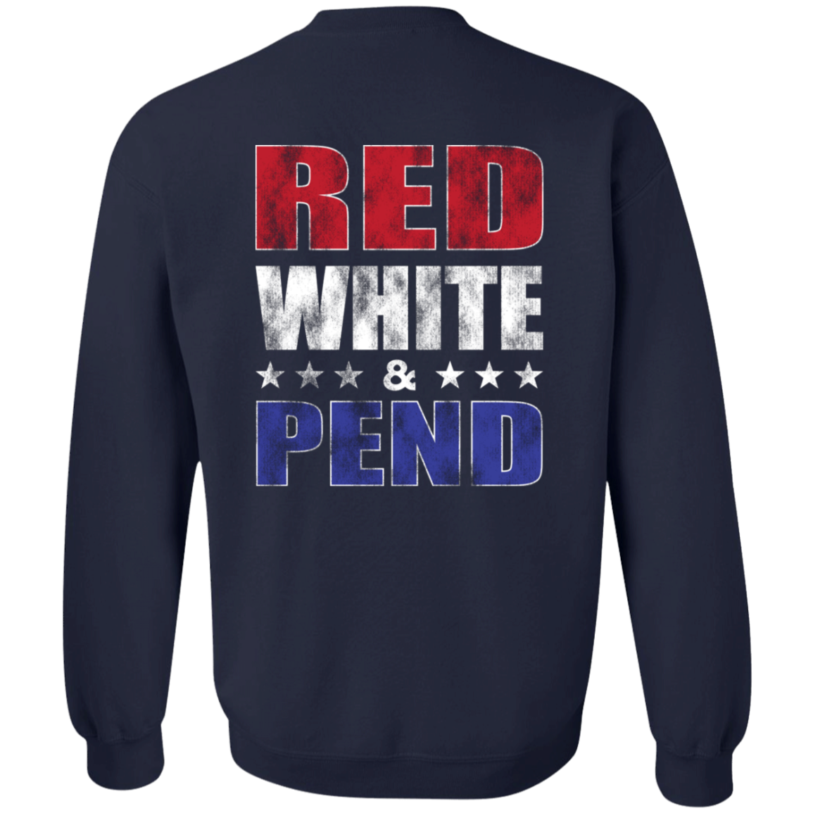 Red White & Pend (on Back) Youth Sweatshirt