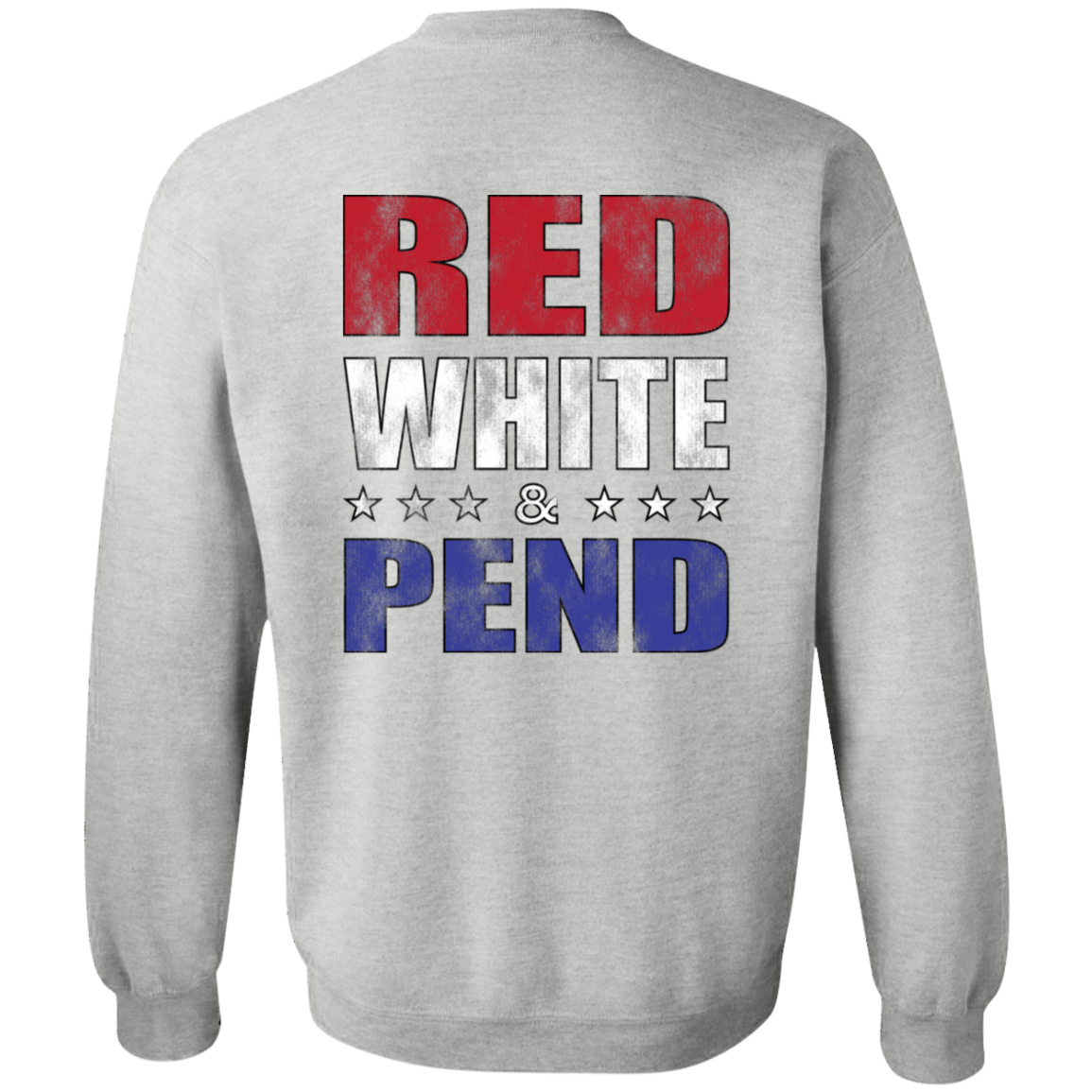 Red White & Pend (on Back) Youth Sweatshirt