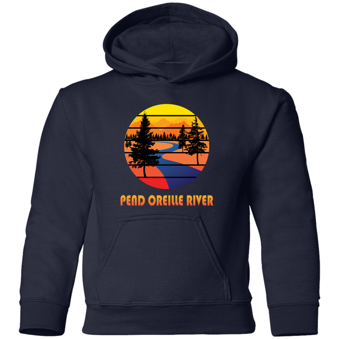 Scenic Retro - Youth Hoodie