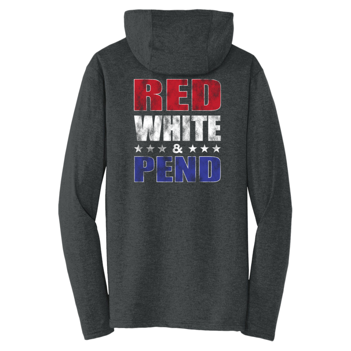 Red White & Pend (on Back) Shirt Hoodie