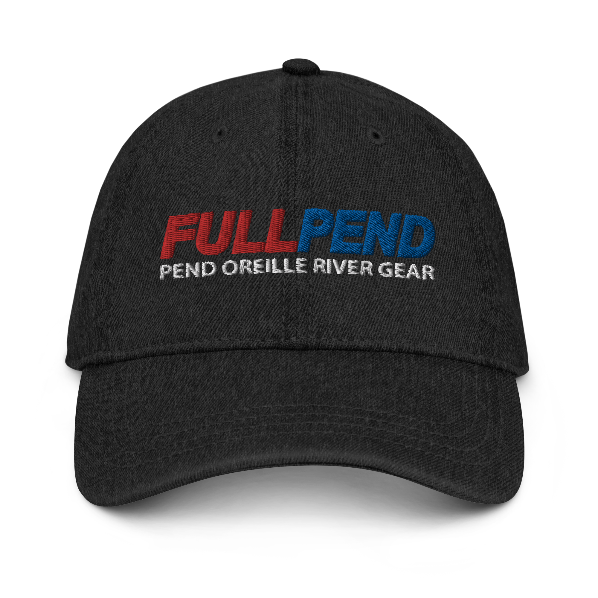 Full Pend Black Denim Hat