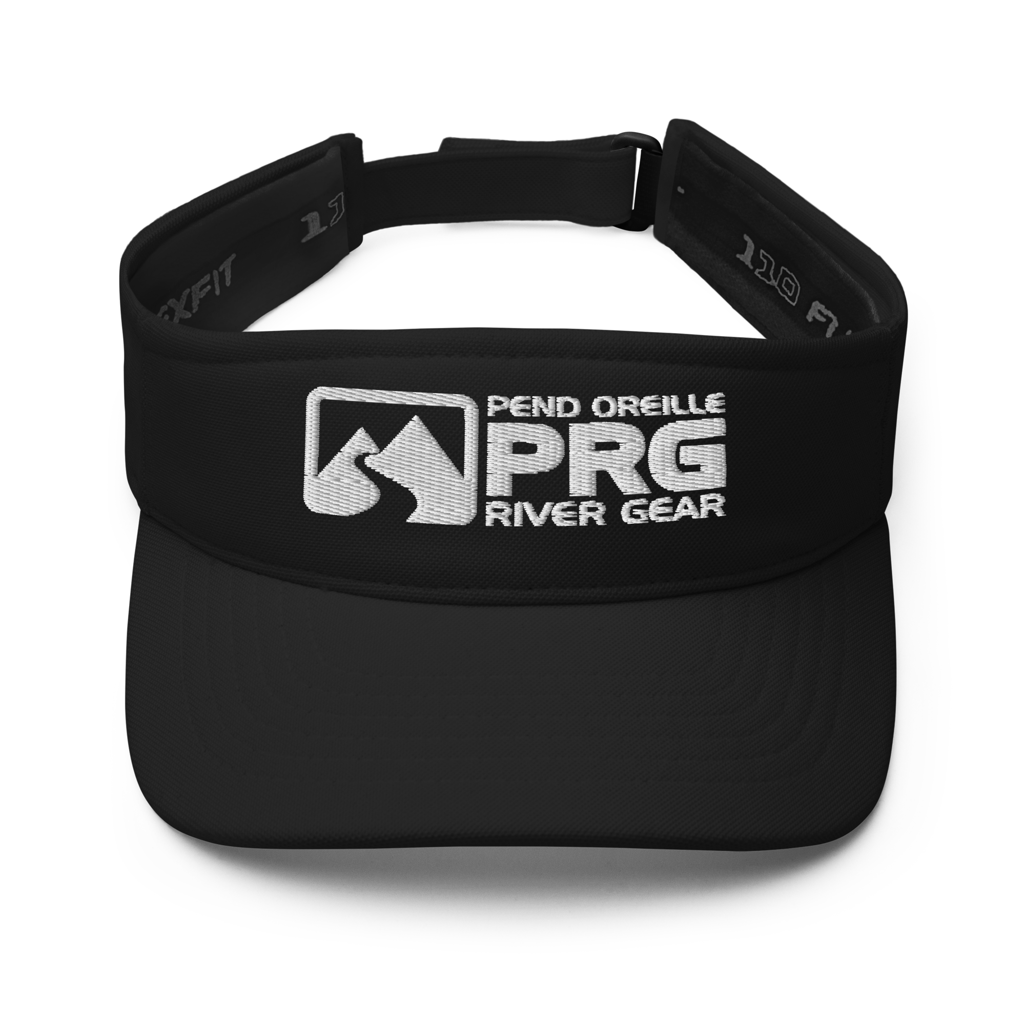 PRG Corporate Embroidered Visor (White/Black)